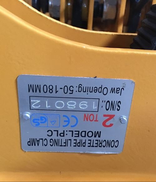 concrete pipe lifter